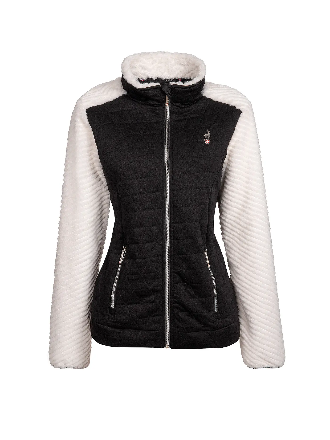 AULP | Damen Fleecejacke Vahan Faux Fur | beige